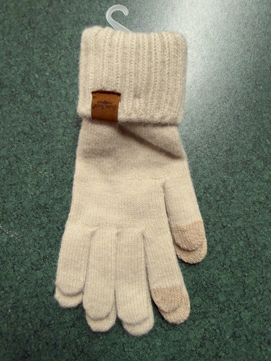 Beige Gloves