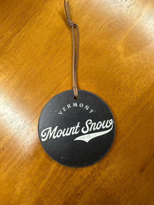 Mount Snow Circle Ornament