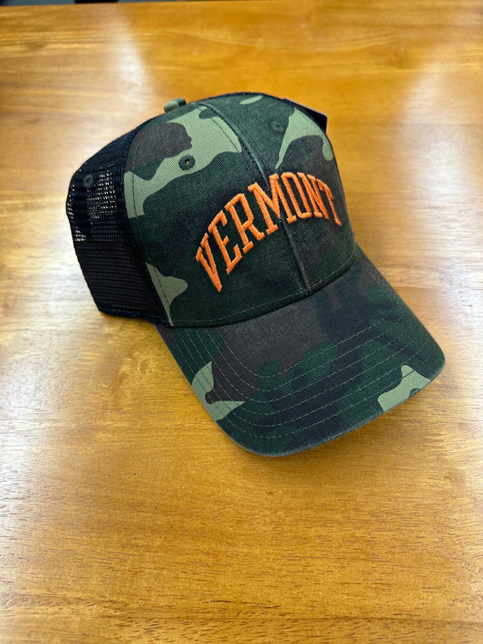 Vermont Camo Mesh Baseball Cap