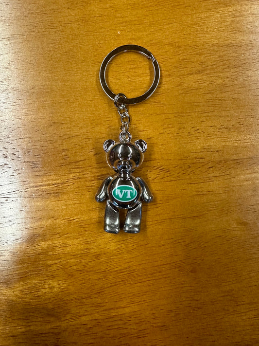 VT Bear Keychain