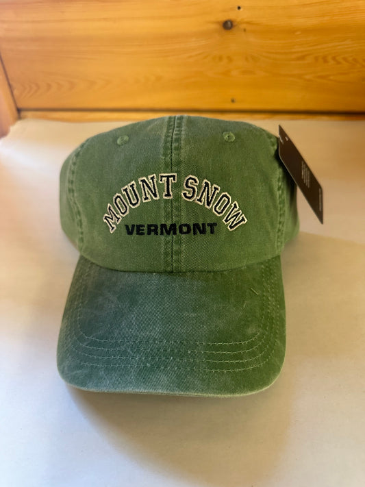 Mount Snow Vermont Cap Color Dark Green