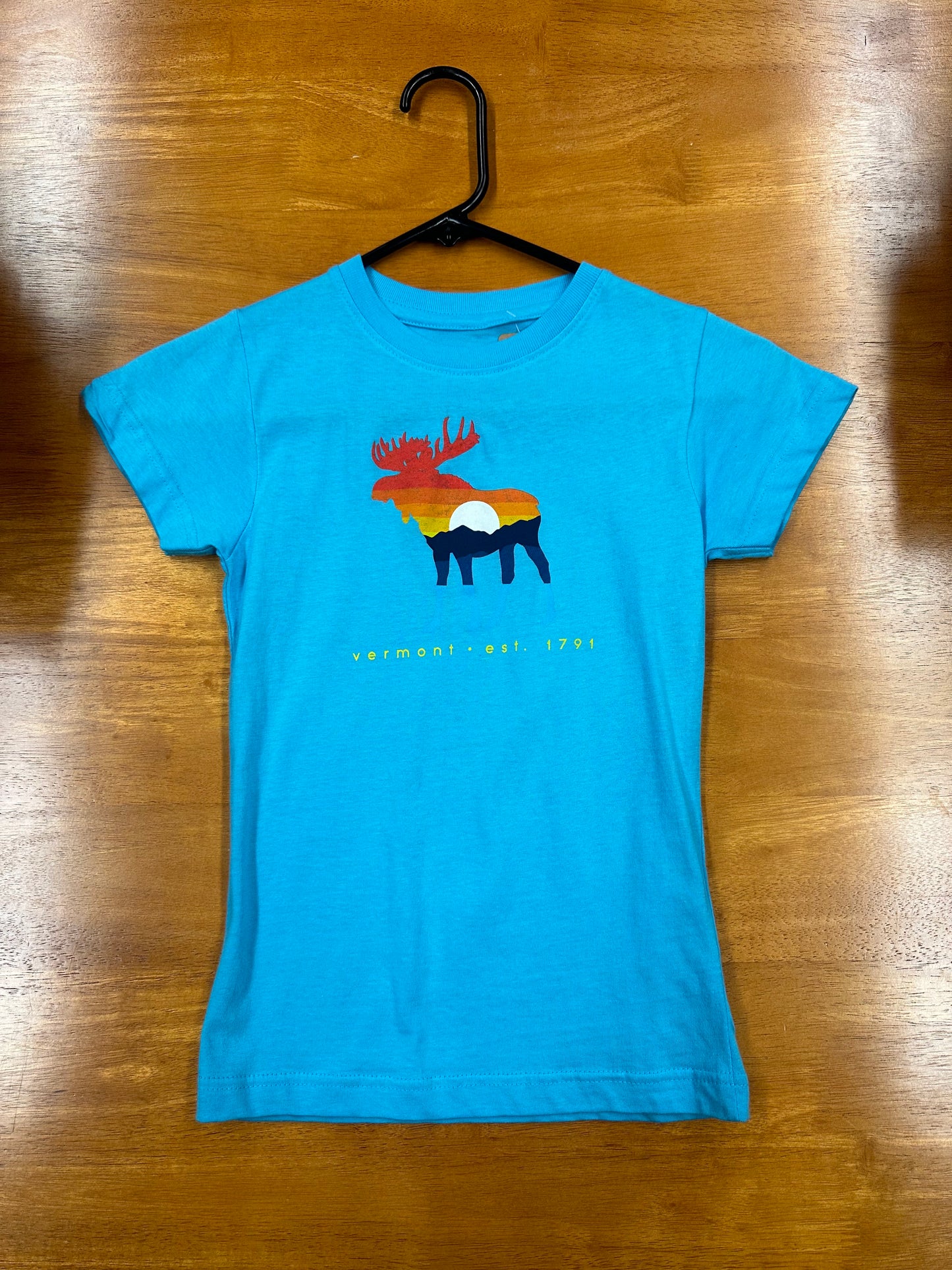 Youth Sunrise Moose Color Turquoise