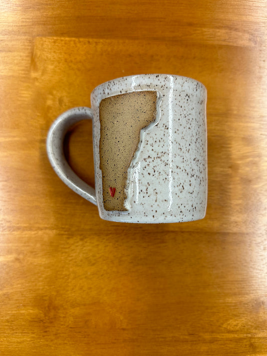 Handmade Ceramic Vermont Mug Color Cremes