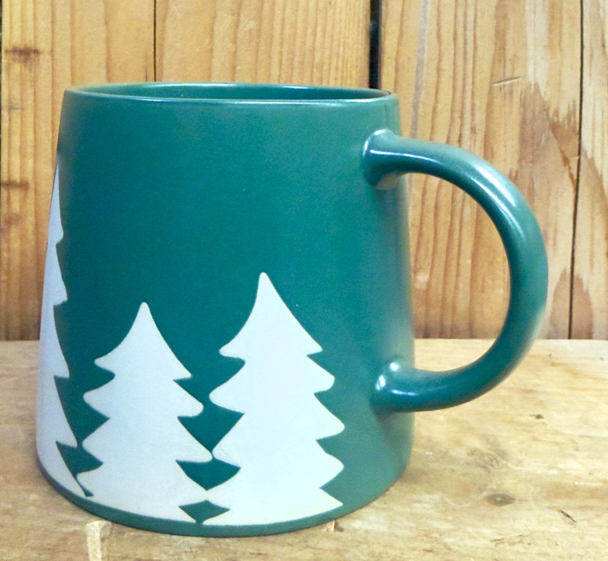 Wide Base Pine Mug Color Hunter Green