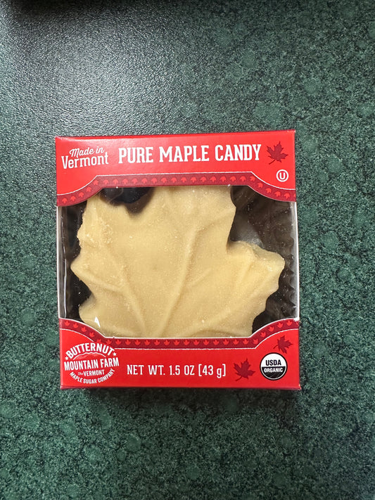 1.5 OZ Large Leaf Maple Candy