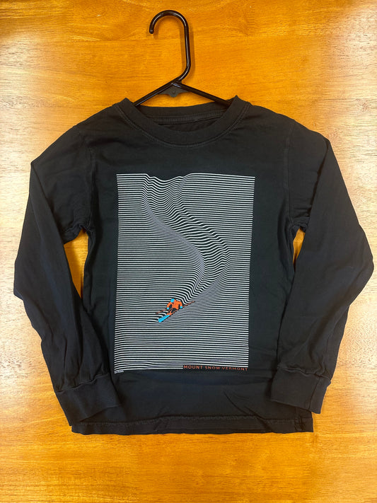 Youth Lined Skier Long Sleeve Color Black