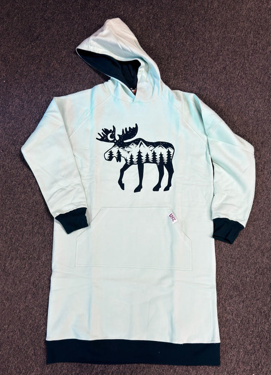 Mountain Moose Sleep Hoodie