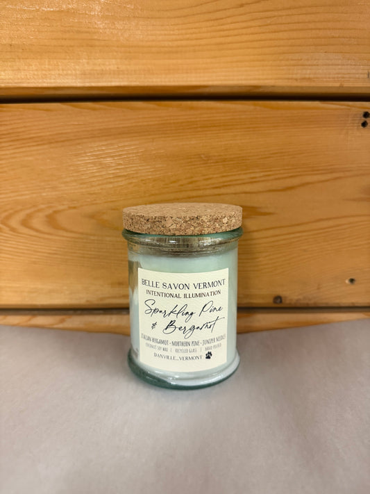 Sparkling Pine and Bergamot Candle