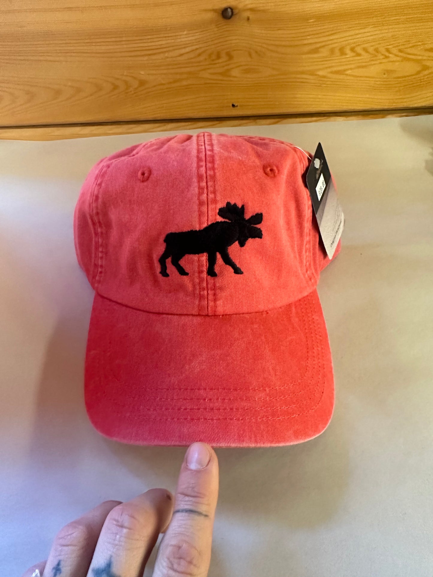 Black Moose Cap Color Flamingo