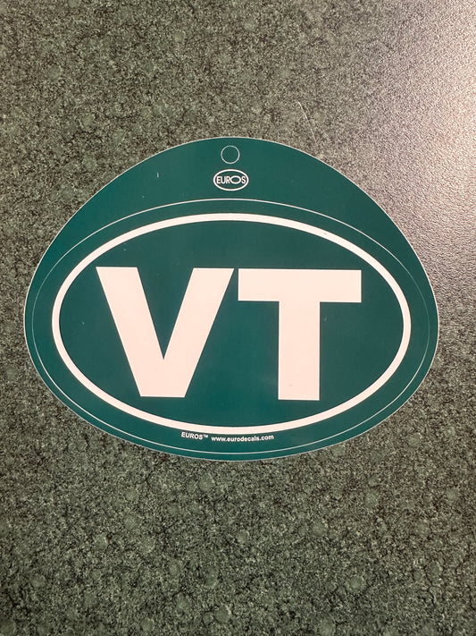 Vermont Green Peghole #101 Sticker