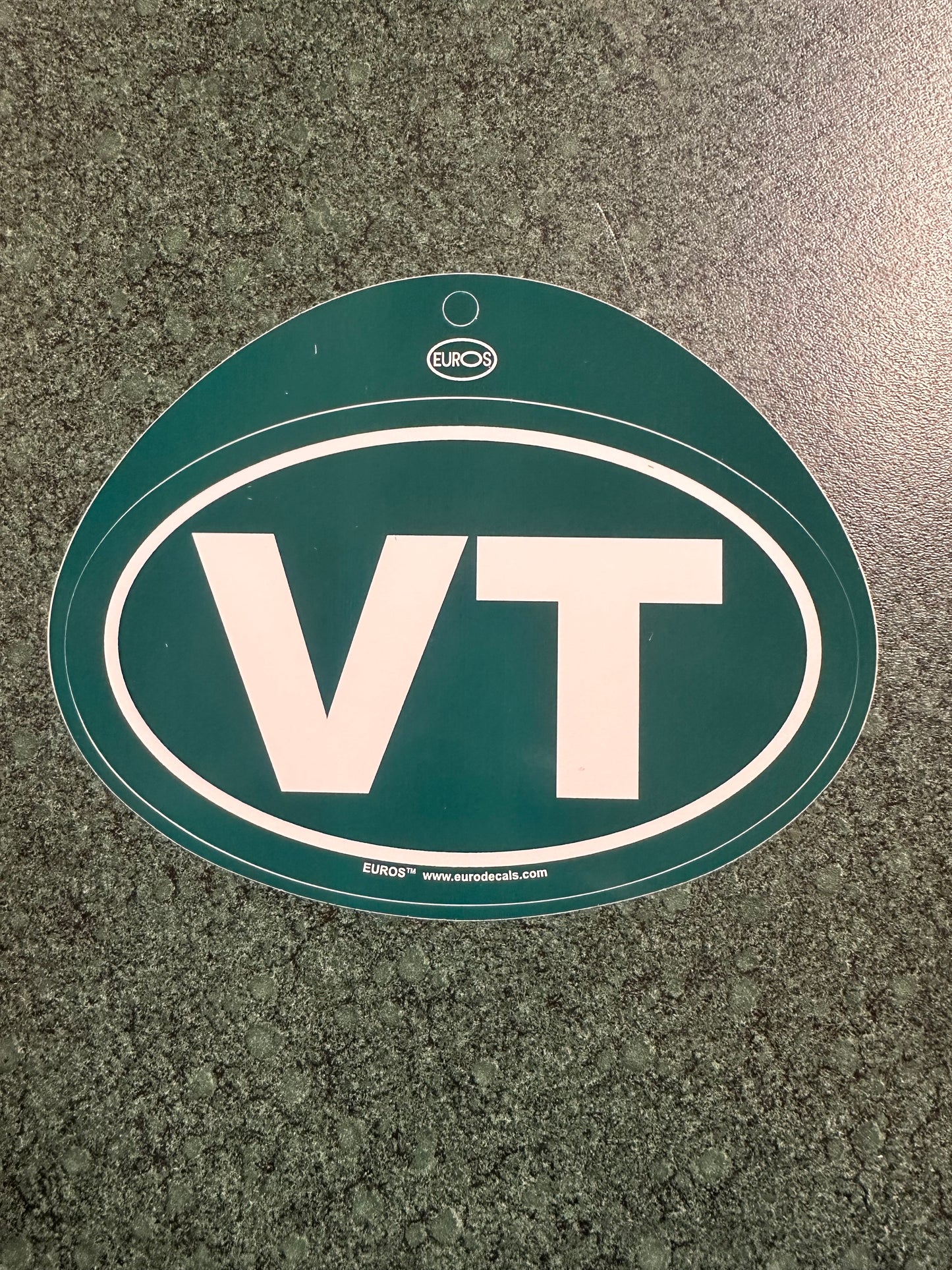 Vermont Green Peghole #101 Sticker