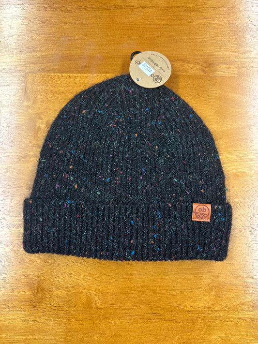 Mens Classic Beanie Color Black