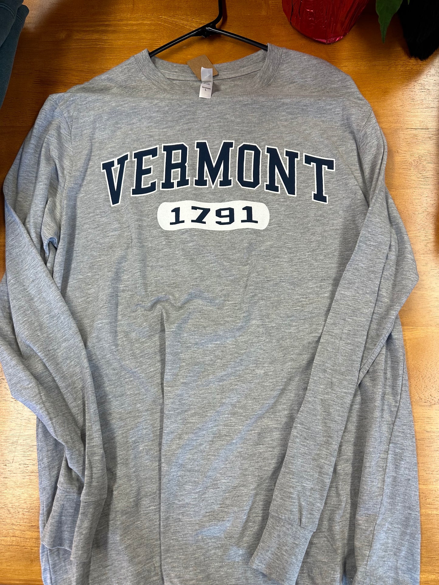 Vermont 1791 Full Front Long Sleeve Heather