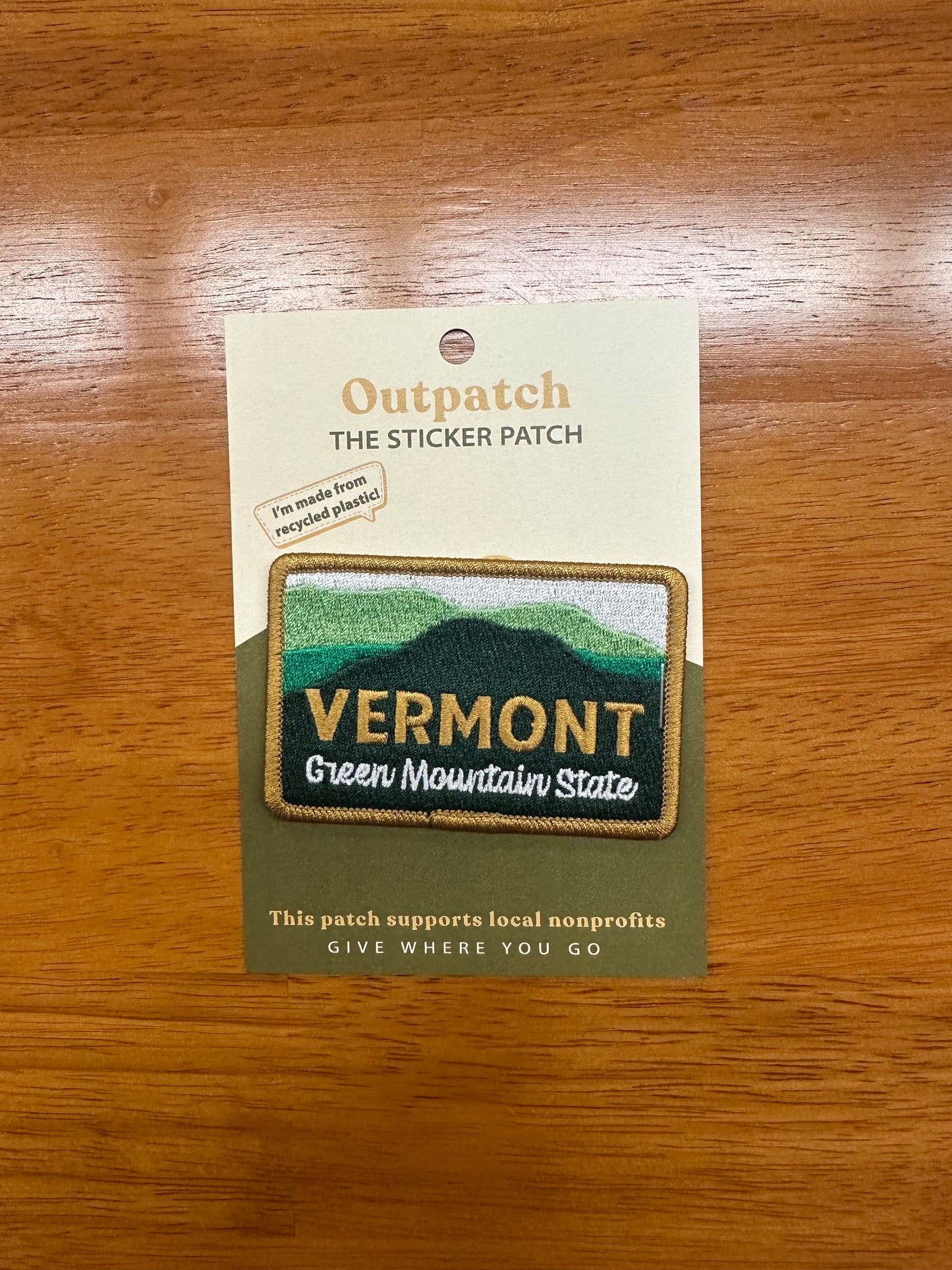 Vermont Green Mountain State Patch