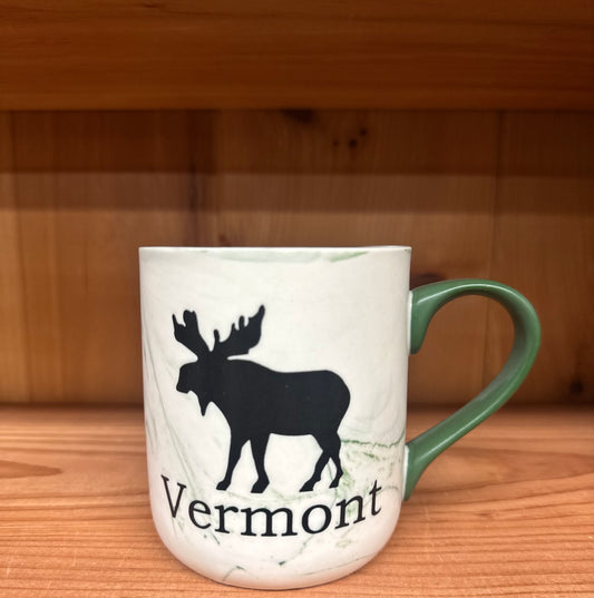 Marble Moose Mug Color Green