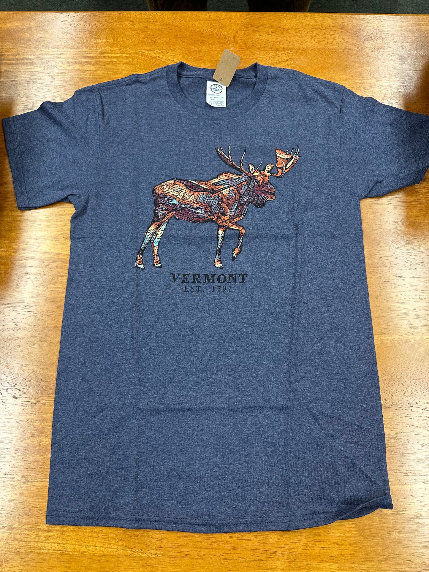 Wooden Moose Full Front Heather