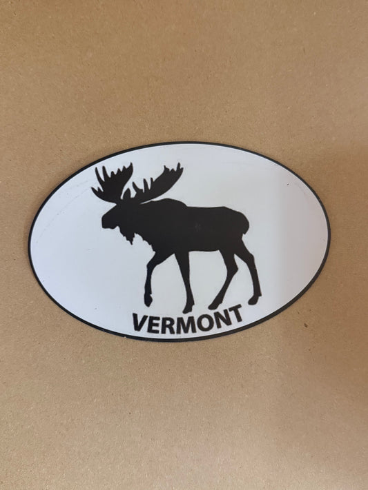 Vermont Moose Car Magnet