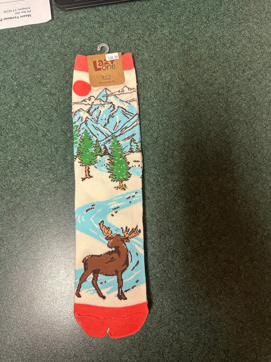 SK258 Moose Get Away Sock 9-11