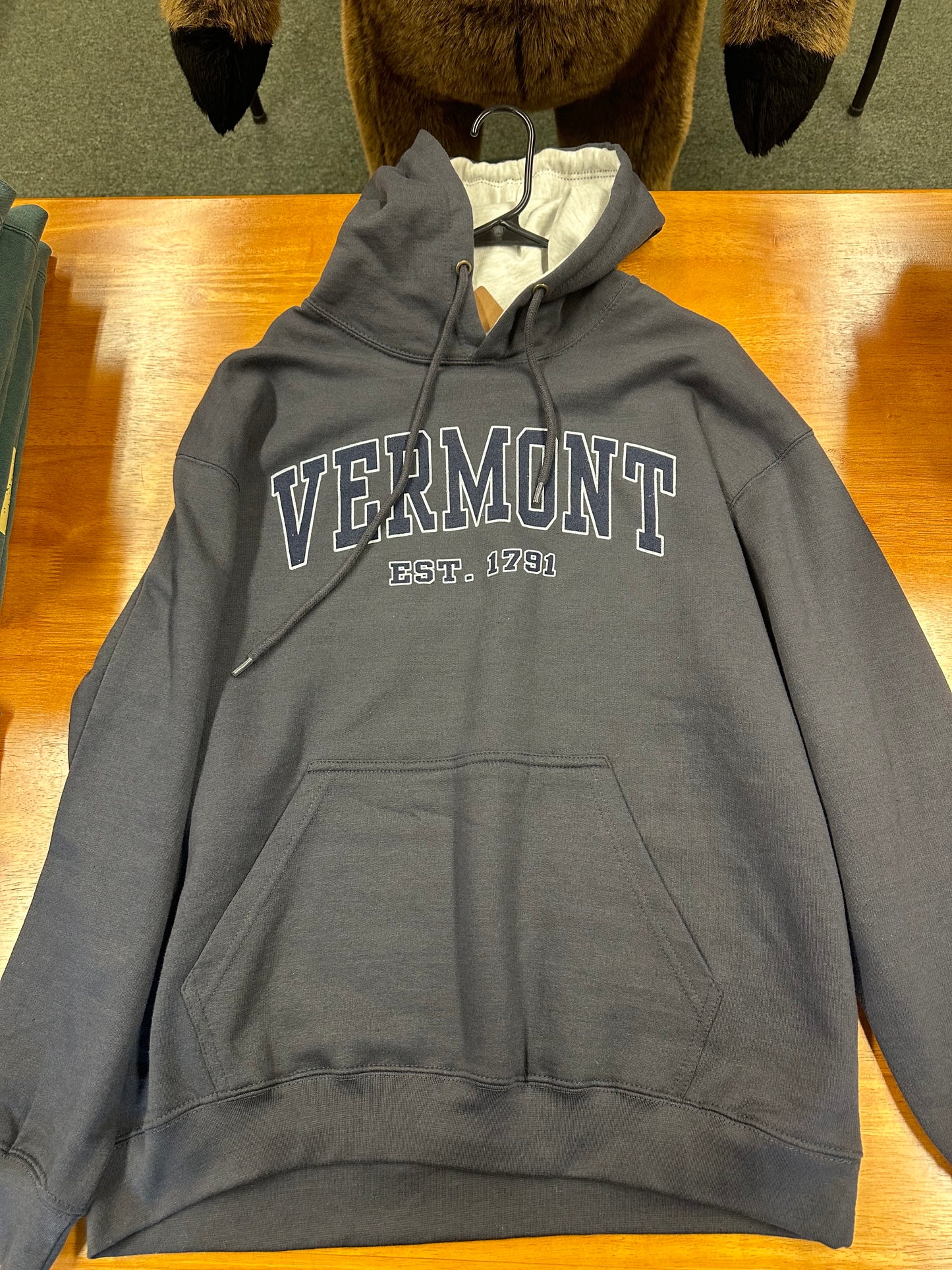 Vermont Est 1791 Two Tone Hoodie