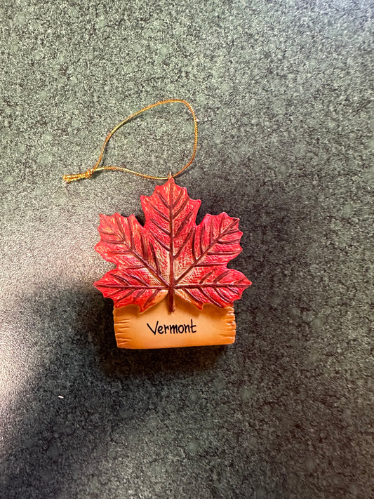 Maple Leaf Ornament