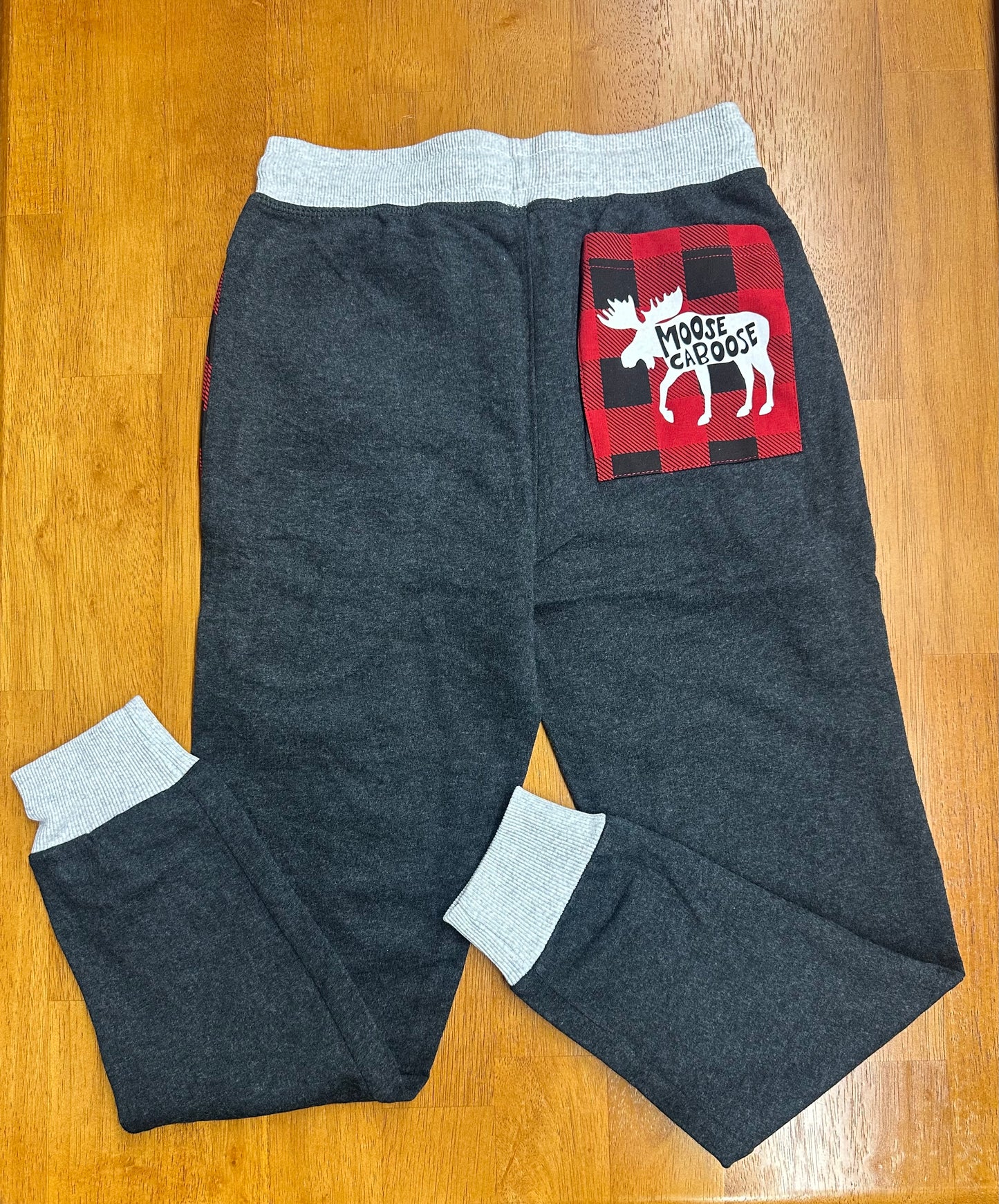 Moose Caboose Kids Sweatpants Color Charcoal