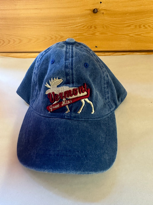 Youth VT Green Mountain Moose Cap Color Dark Blue