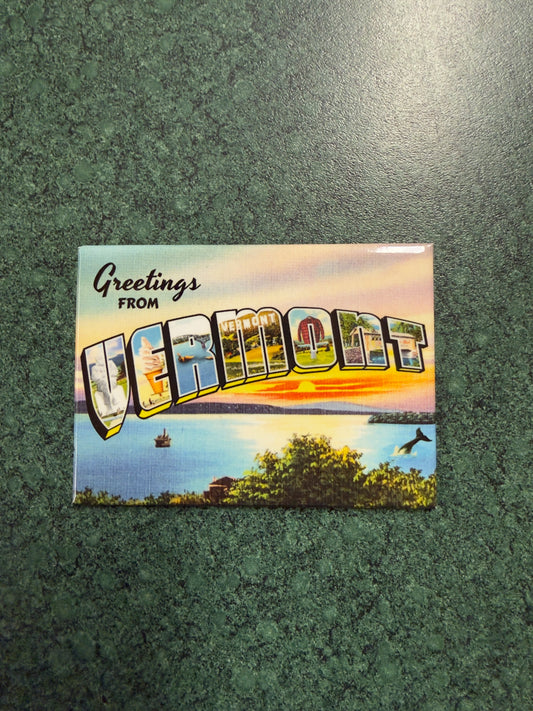Greetings From Vermont Magnet