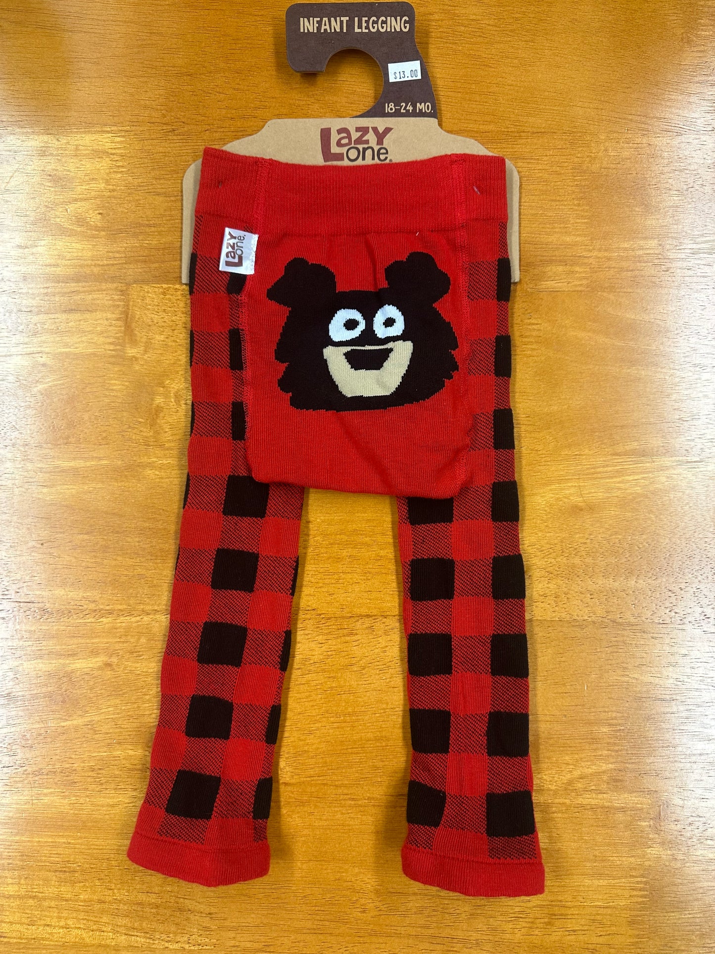 Teddy Leggings Color Red