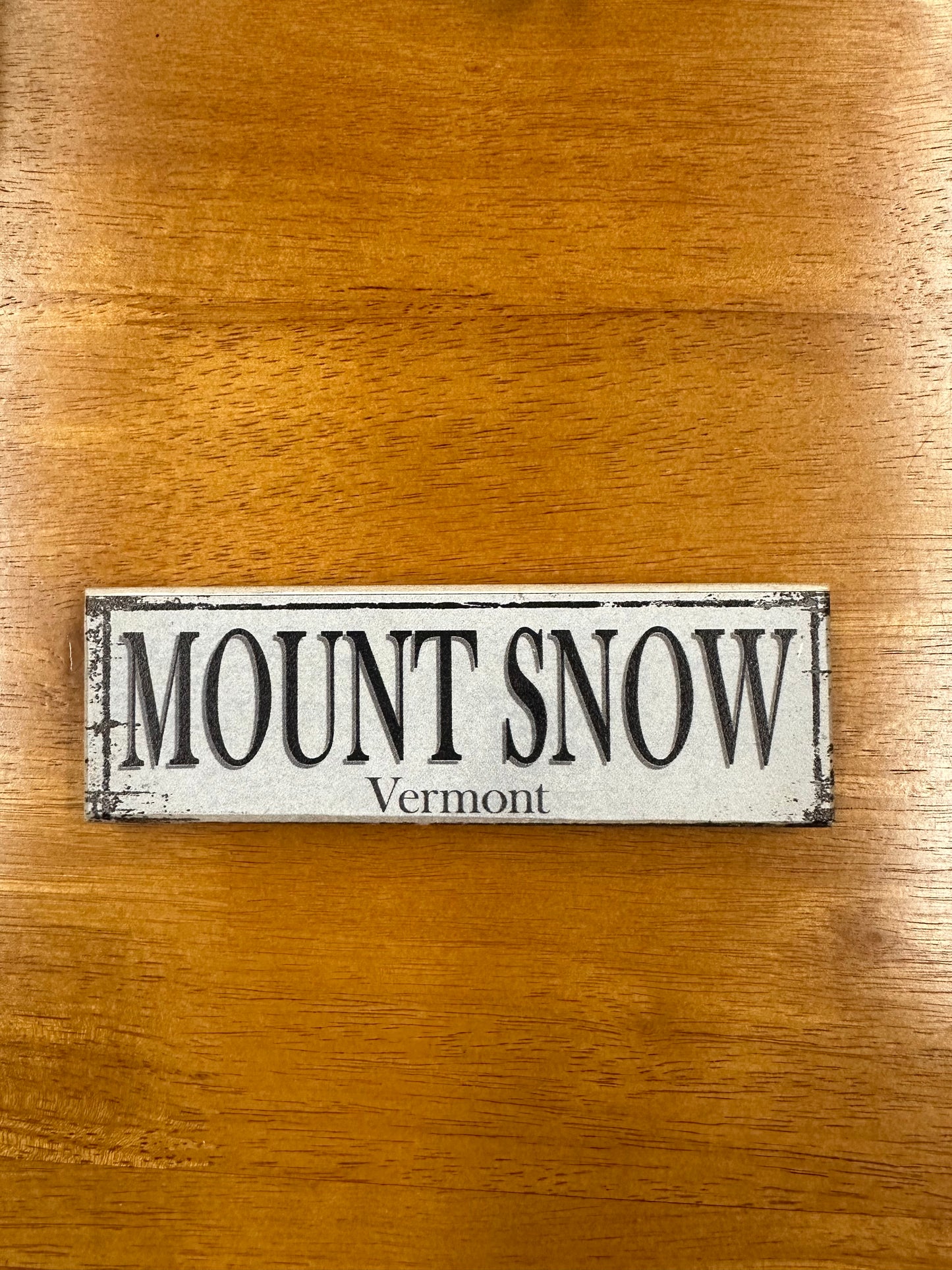 Mount Snow Vermont Magnet