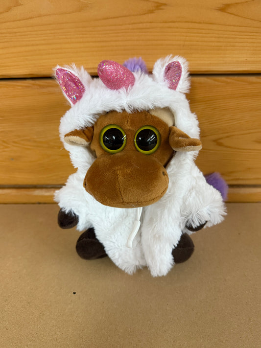 Unicorn Jacket Plush Moose Stuffed Animal