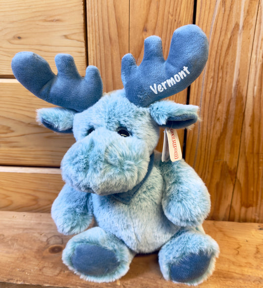Baby Blue Moose 8.5" - Super-Soft Plush Stuffed Animal