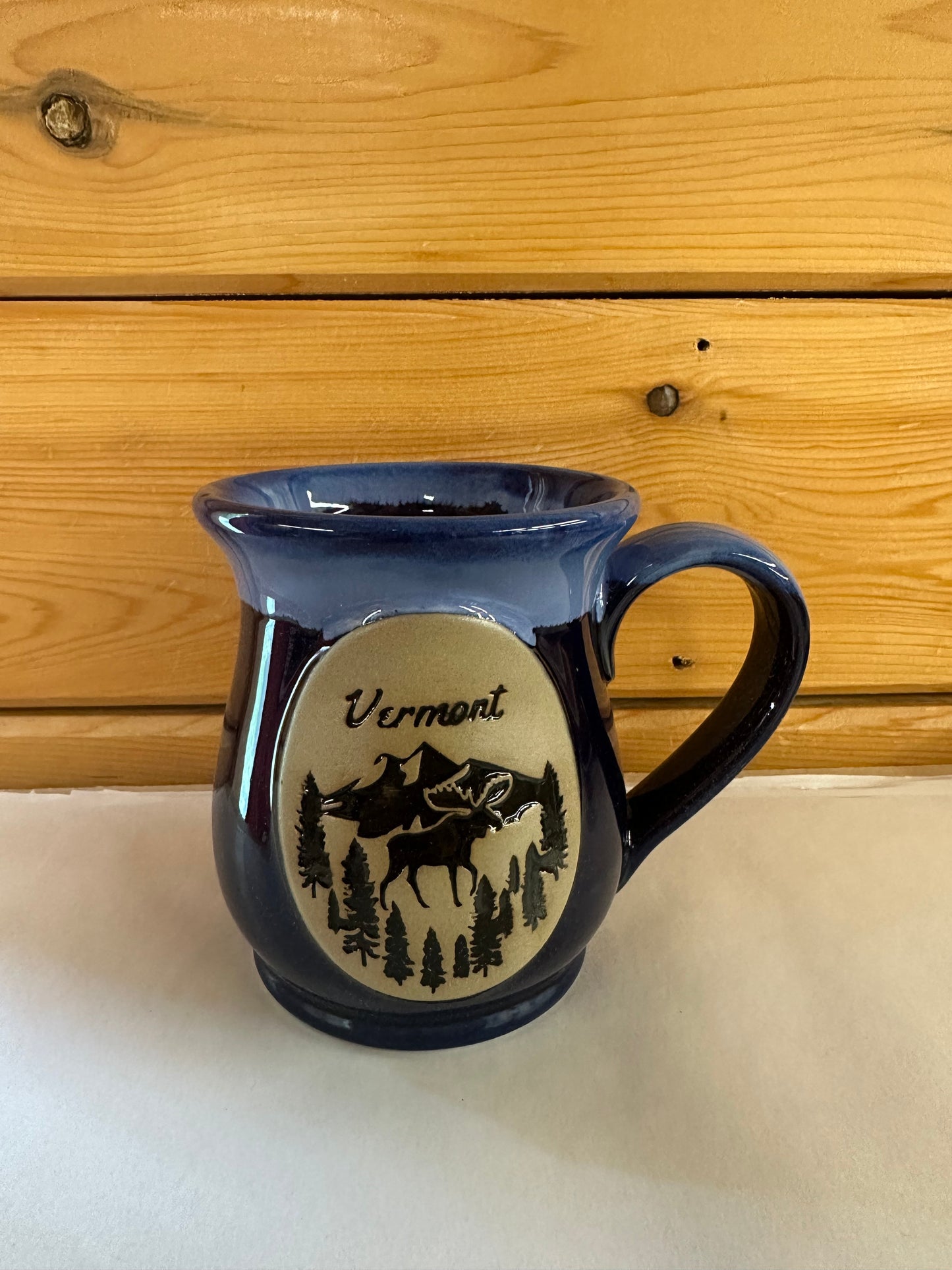 VT Moose Mug Color Navy