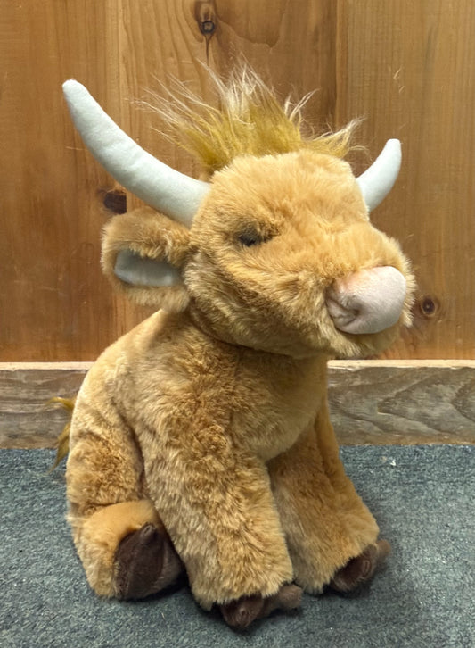 Medium Scottie Highland Cow Stuffed Animal