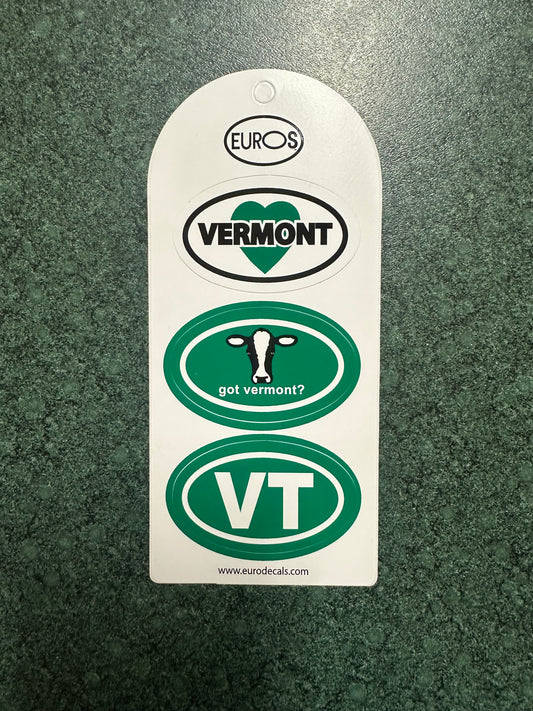 Got Vermont? Triple Decker Stickers