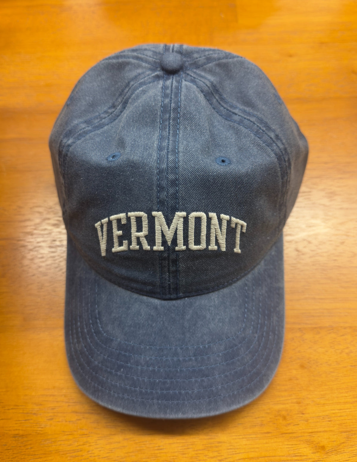 Vermont Baseball Cap Color Navy Blue