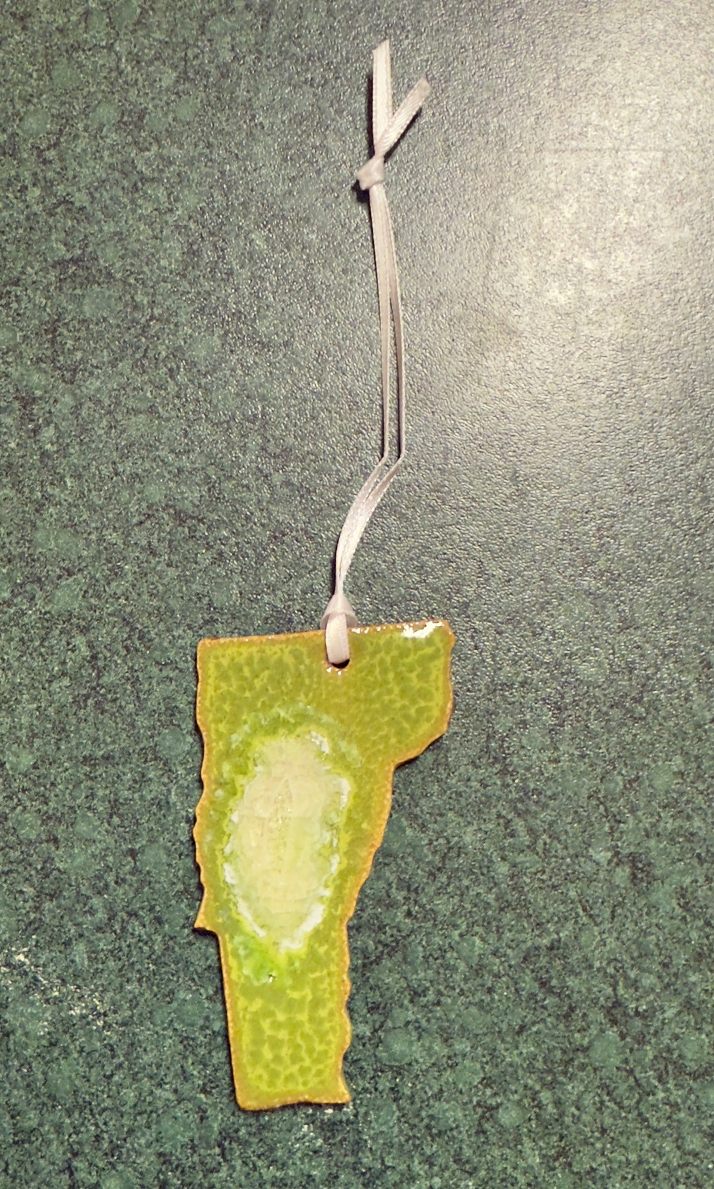Handmade VT Geode Ornament