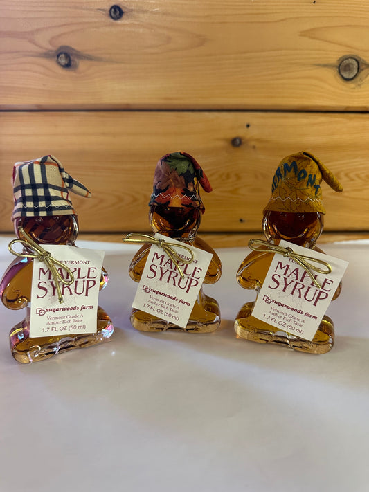 Gingerbread Man Bottle Maple Syrup